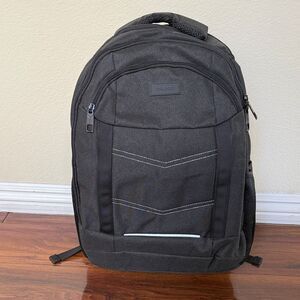 Bikrod Travel Backpack w USB Charging Port Fits 15.6 Inch Laptop Water Resistant